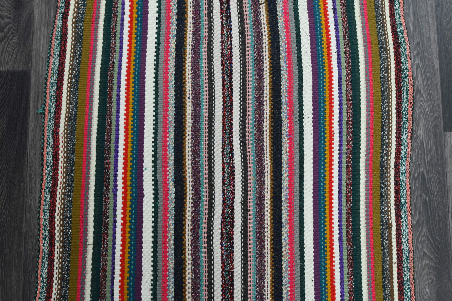 Extra Long Turkish Kilim Runner Rug