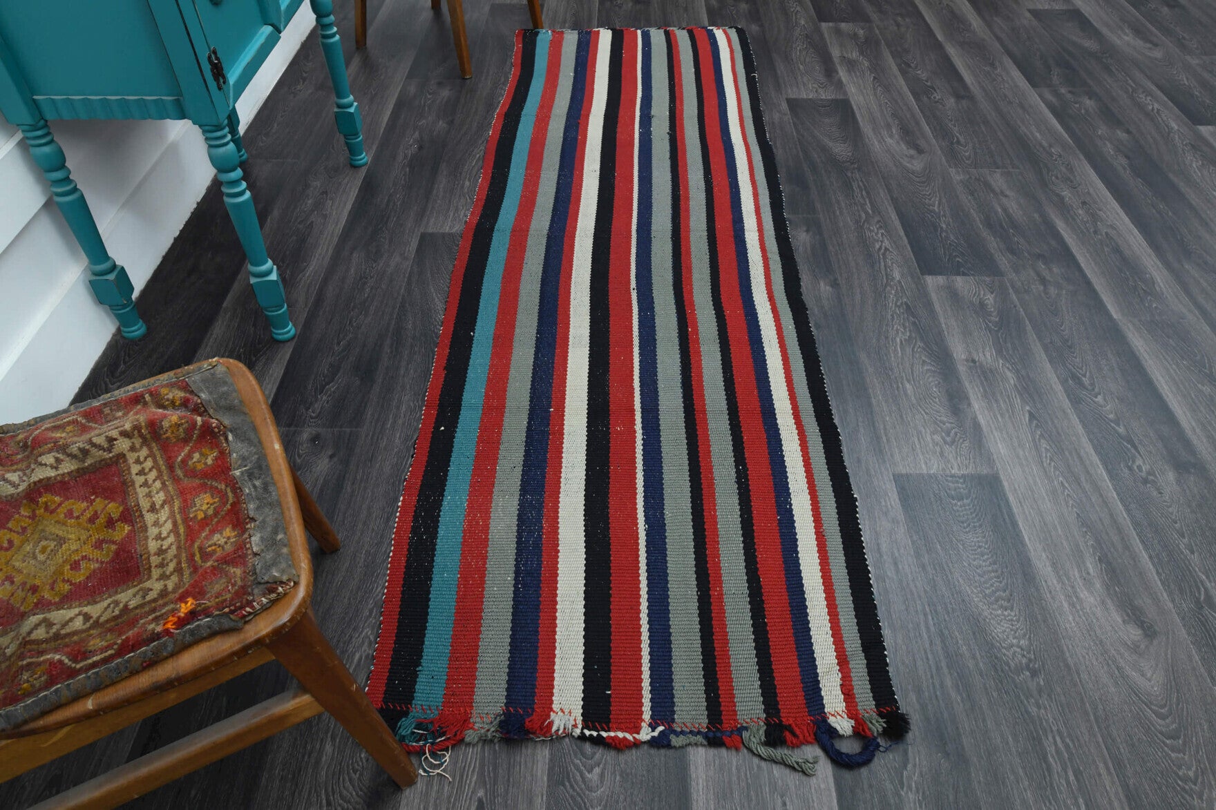 Flatweave Turkish Runner Rug