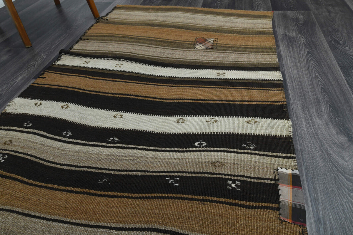 Turkish Multi-Colors Kilim Runner