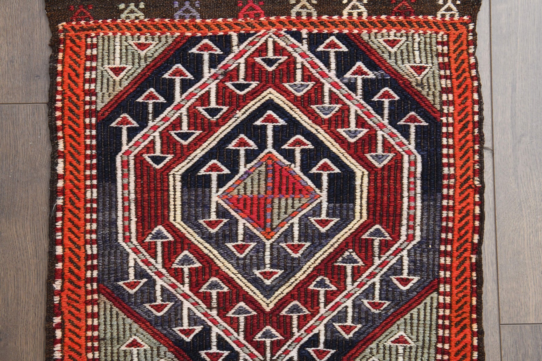 Turkish Traditional Kilim Runner Rug