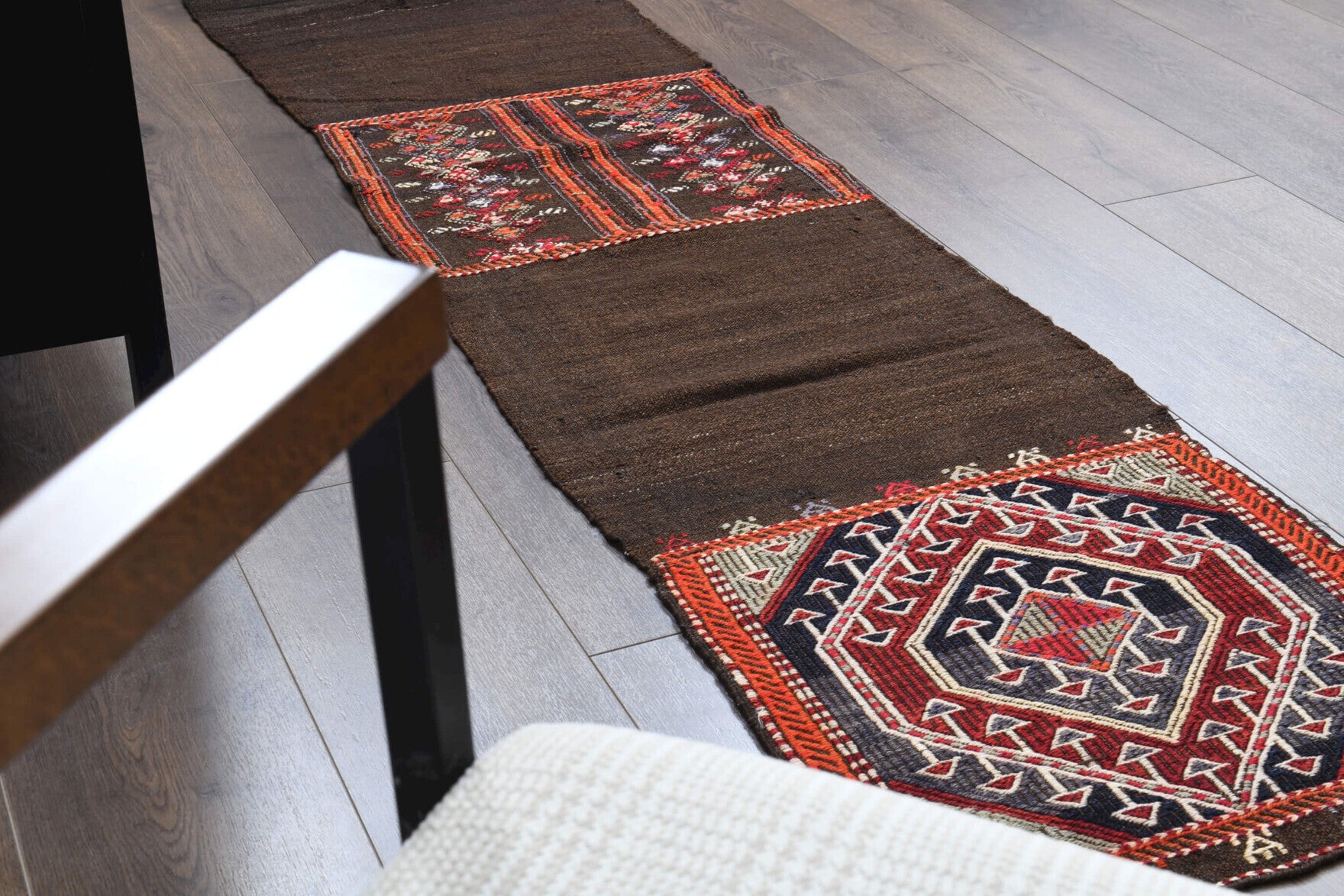 Turkish Traditional Kilim Runner Rug