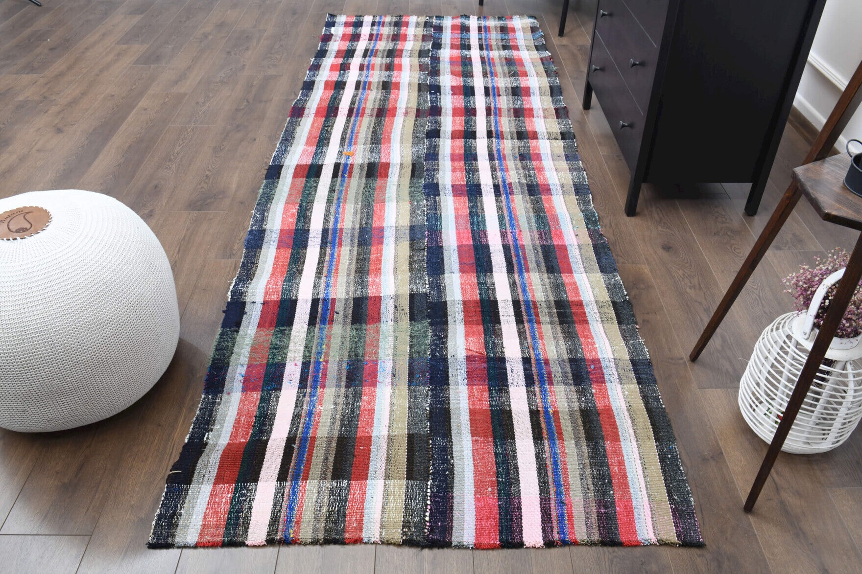 Turkish Kitchen Kilim Runner Rug