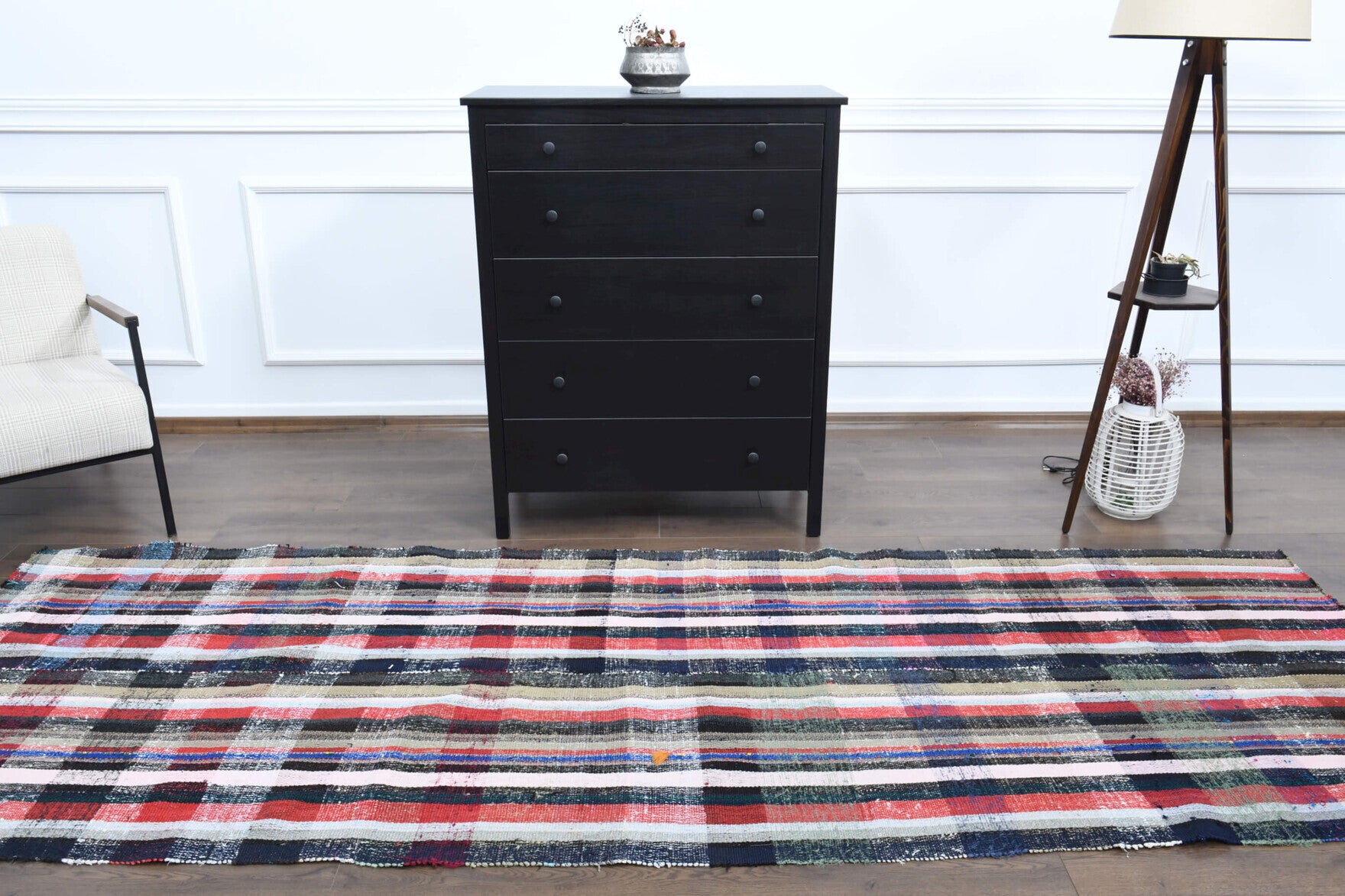 Turkish Kitchen Kilim Runner Rug