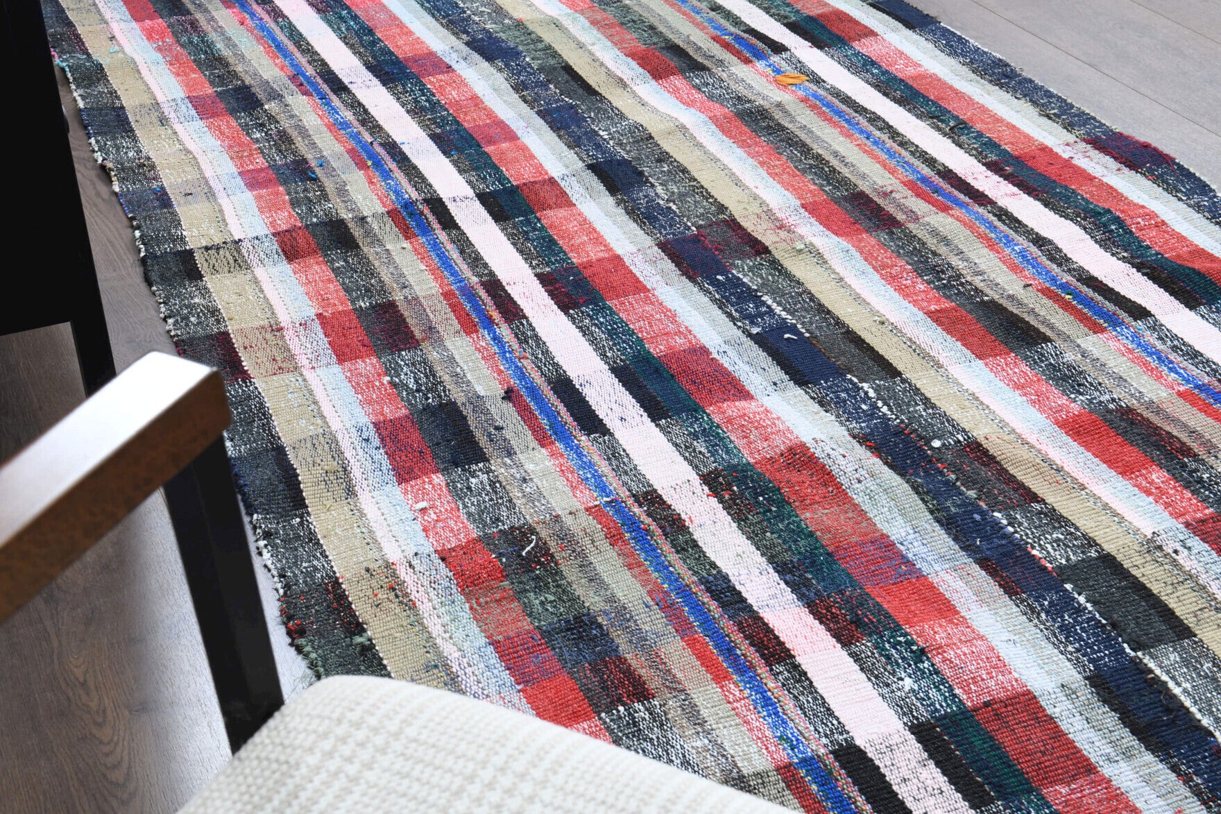 Turkish Kitchen Kilim Runner Rug