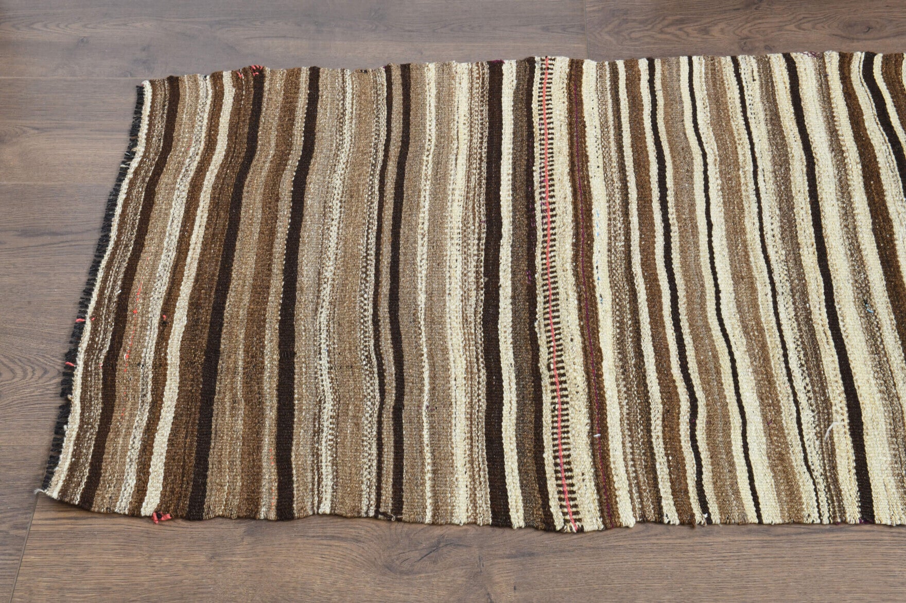 71x211 cm vintage Anatolian kilim rug – Ihlamurbahar, flatweave, wool