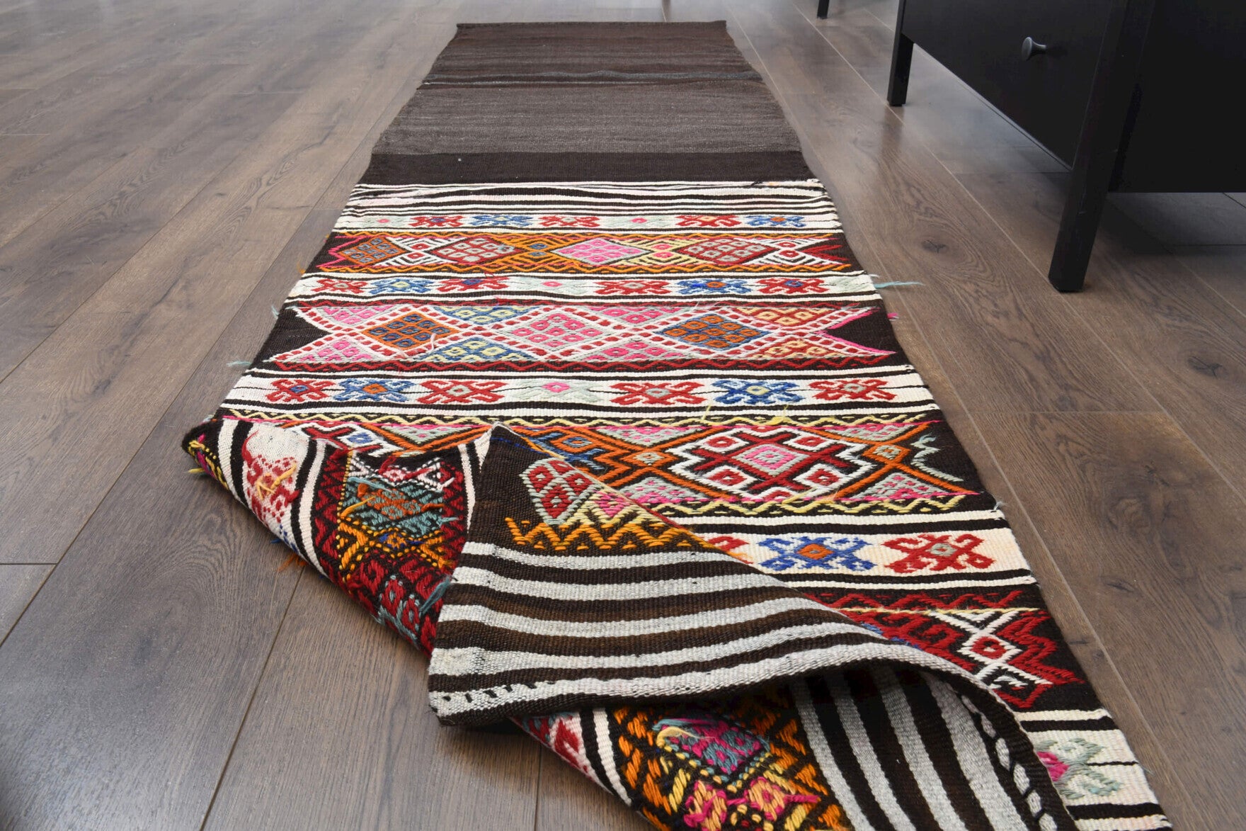 Turkish Kilim Runner Rug