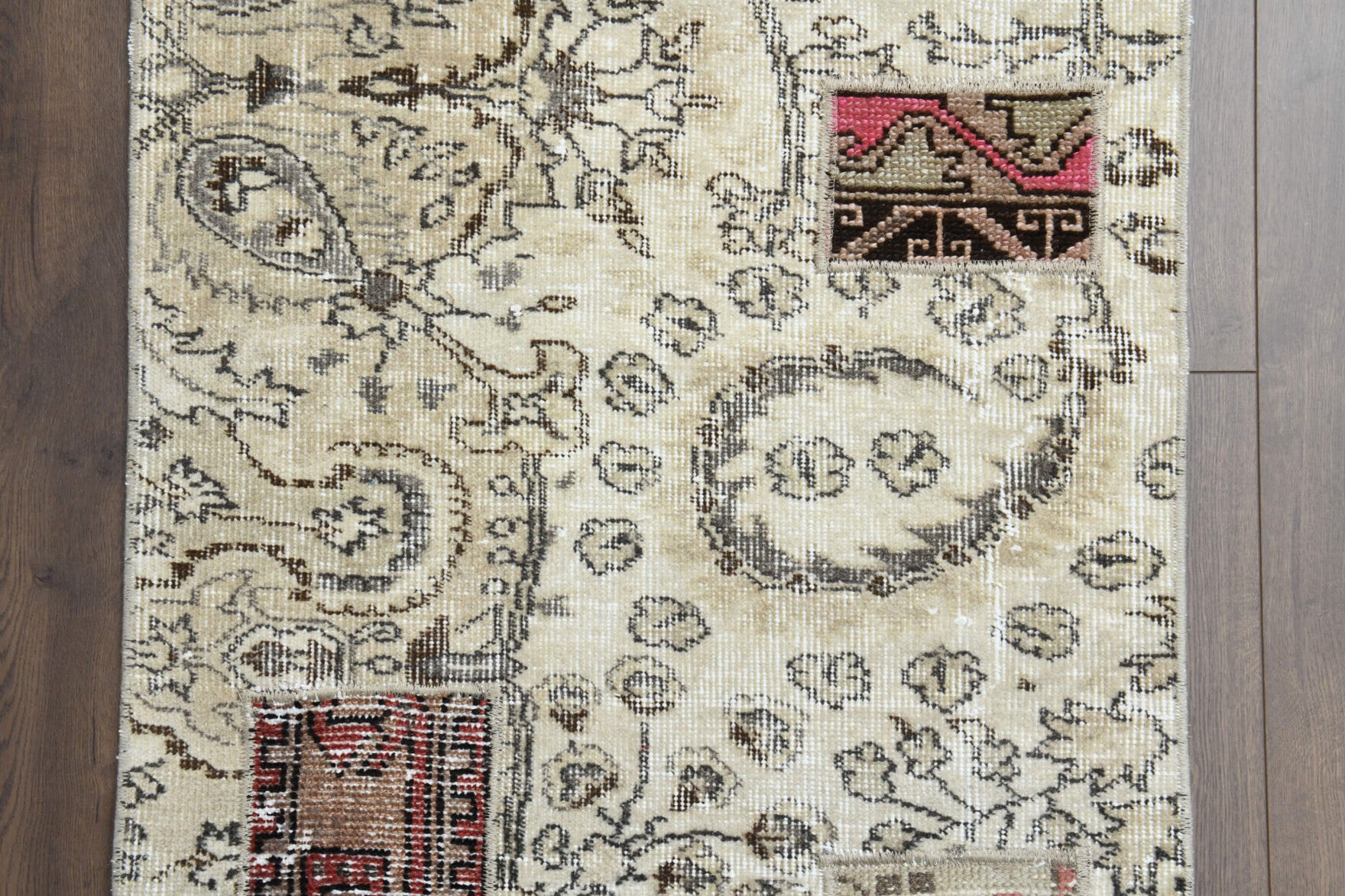 Patched Turkish Runner Rug