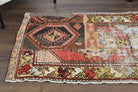 Patched Oushak Runner Rug