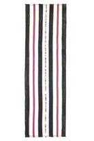 Striped Turkish Kilim Runner Rug