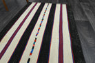 Striped Turkish Kilim Runner Rug