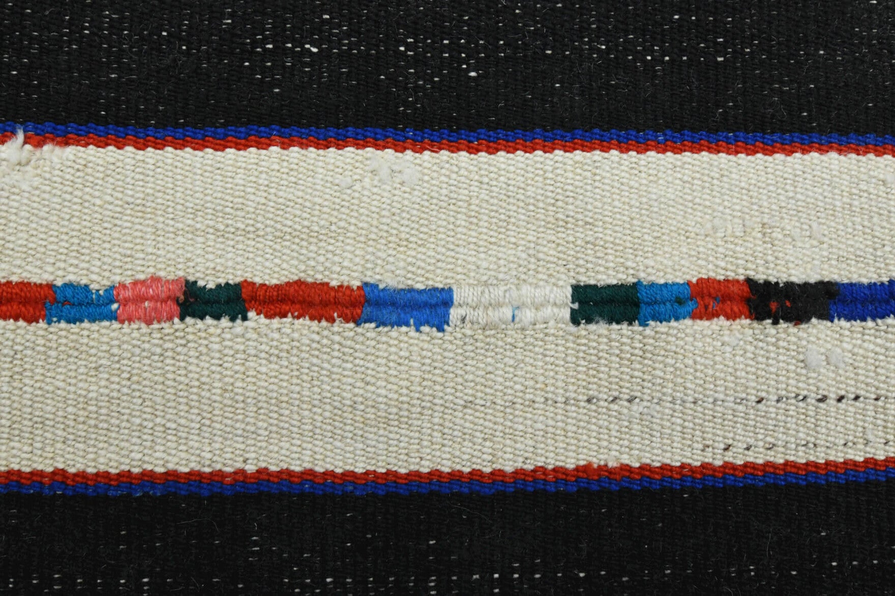 Striped Turkish Kilim Runner Rug