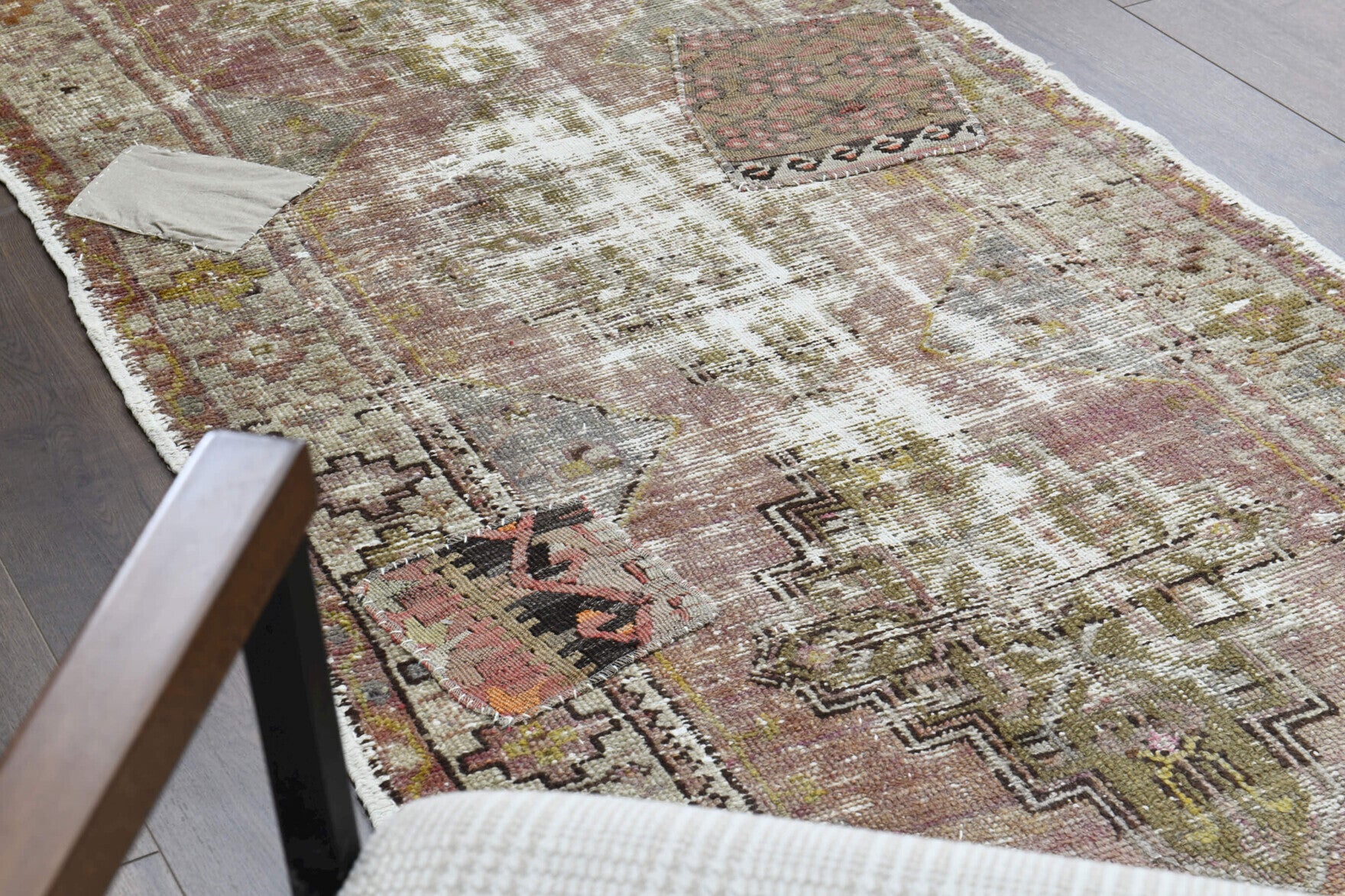 Turkish Patched Runner Rug