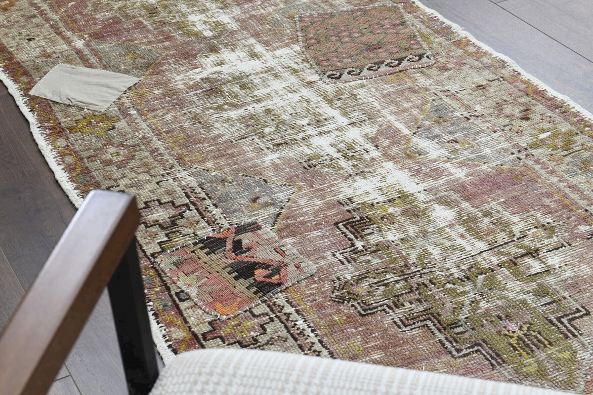 Turkish Patched Runner Rug