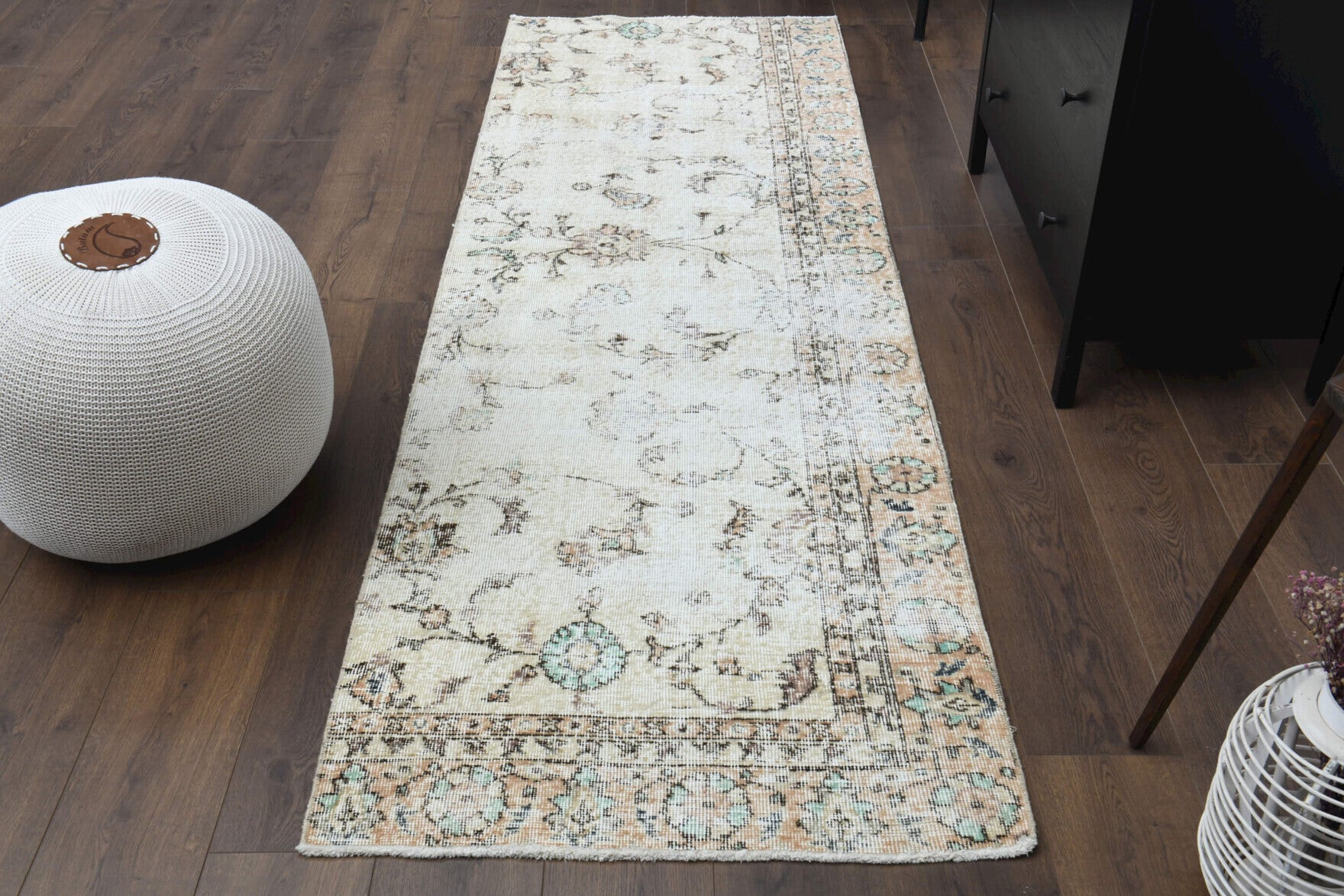Turkish Hereke Runner Rug