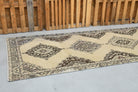 One-of-a-kind 1970s Anatolian vintage runner rug in wool, 4'6" x 12'9"