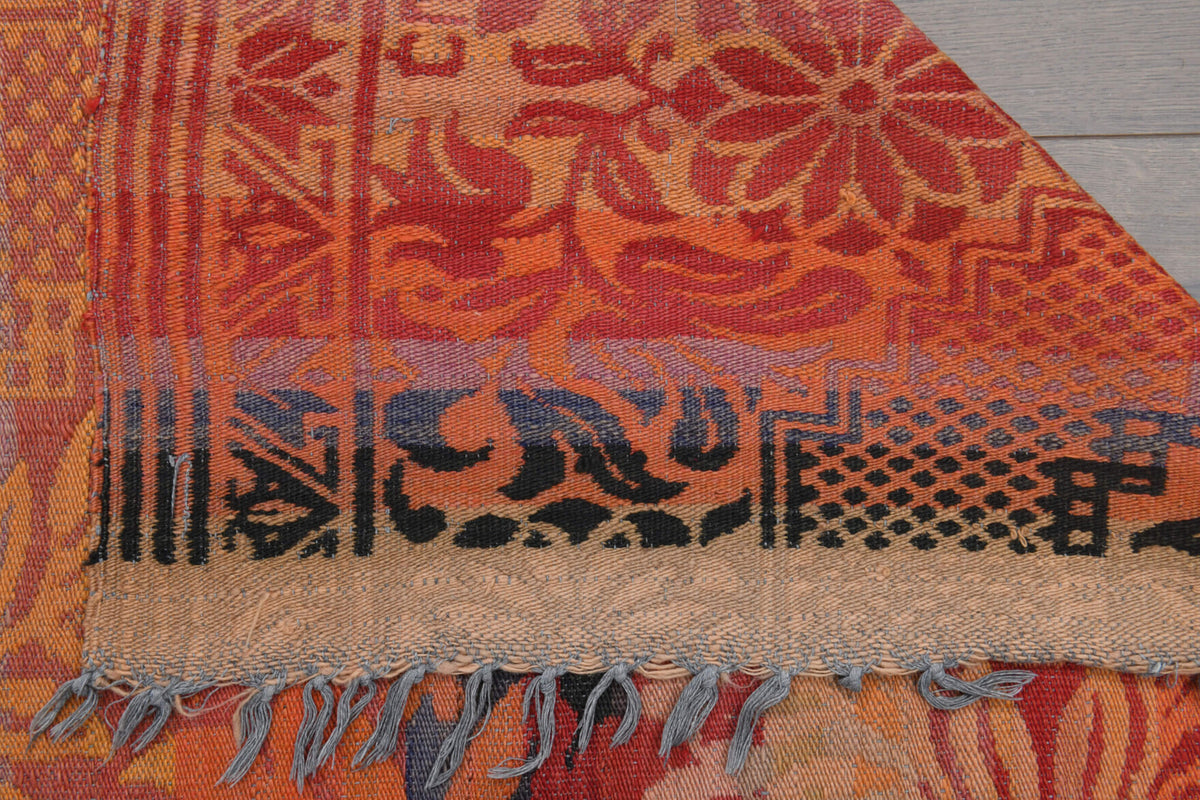 1970&prime;s Turkish Vintage Area Kilim Rug