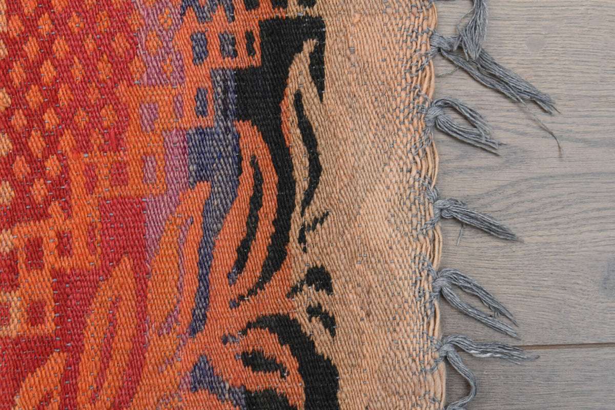 1970&prime;s Turkish Vintage Area Kilim Rug