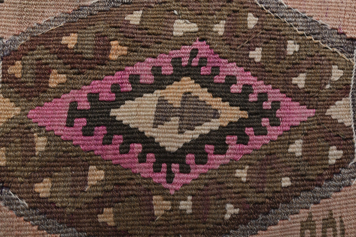 Flatweave Turkish Vintage Wide Runner Rug