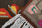 Hand-crafted Anatolian vintage kilim Altinperi in wool, 1960s