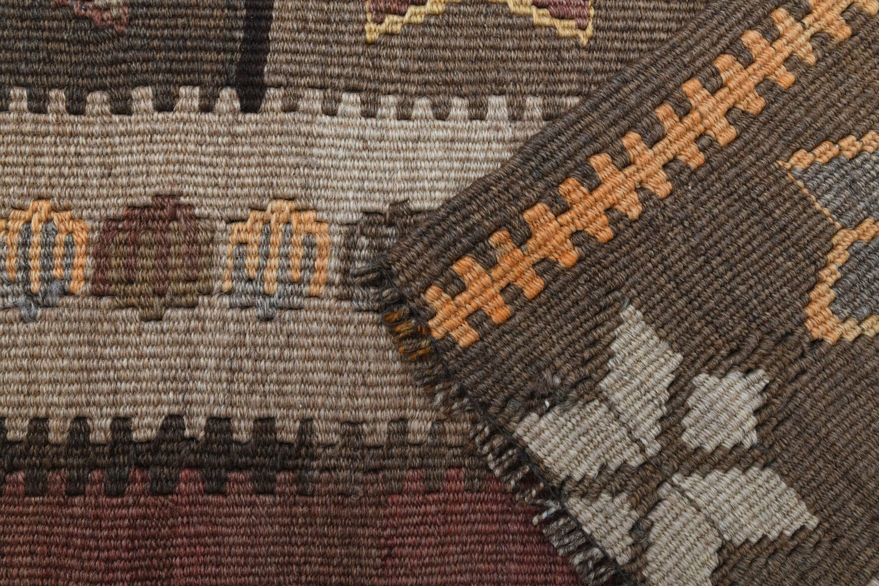 Turkish Vintage Kilim Runner Rug