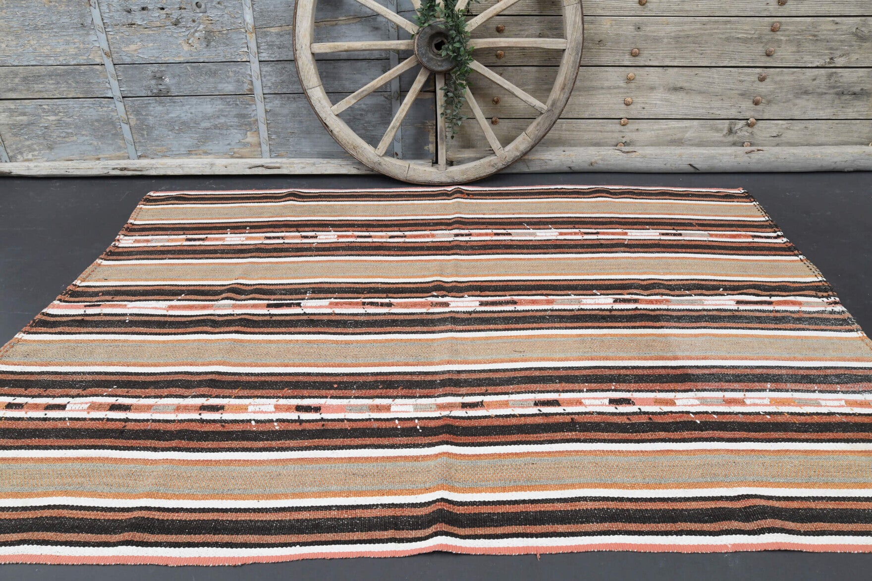 176x276 cm vintage Anatolian kilim rug – Alevban, flatweave, wool