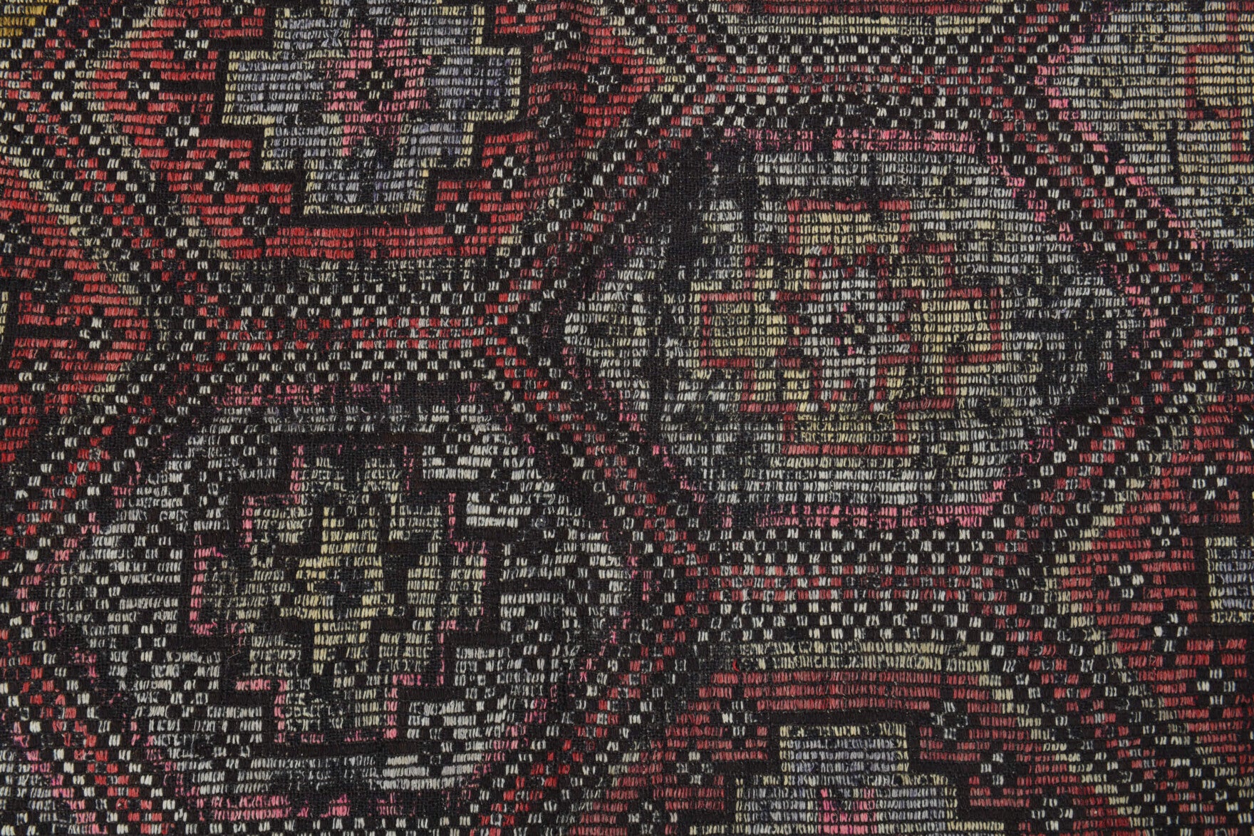 Hand-crafted Anatolian vintage kilim Agathopelia in wool, 1960s