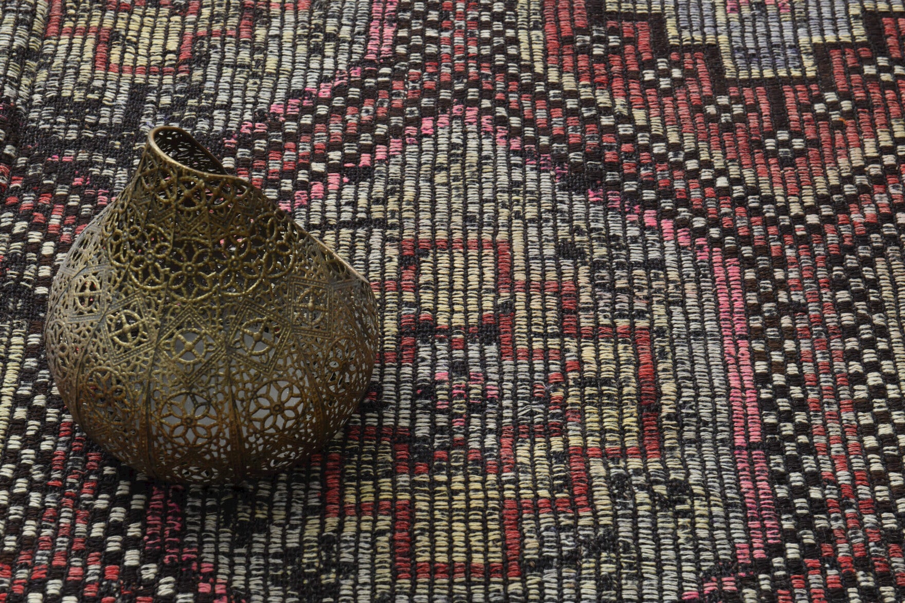 Vintage Turkish Cacim Kilim Rug in wool – 1960s piece from Anatolia, Turkey | Fame Rugs