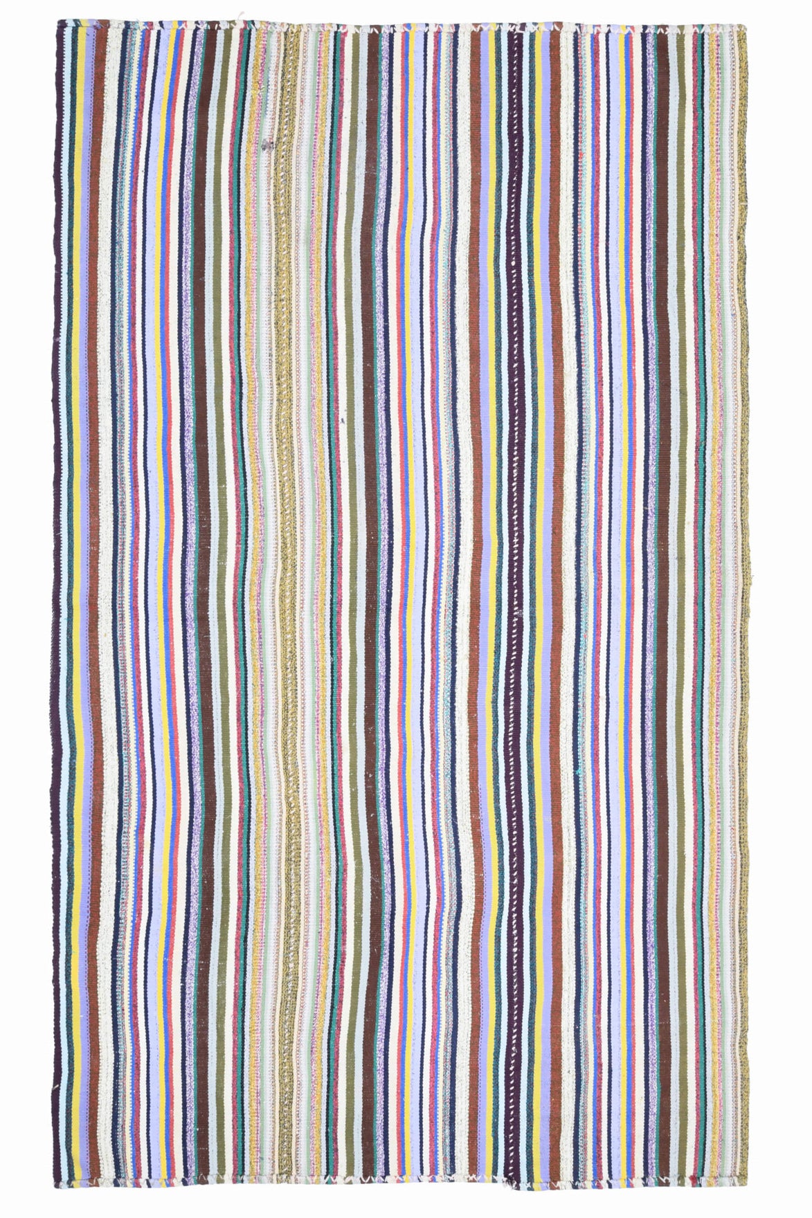 Turkish Flatweave Vintage Area Rug