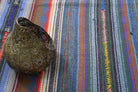 Colorful Flatweave Striped Rug