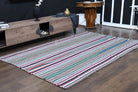 Turkish Vintage Area Kilim Rug
