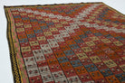 Turkish Vintage Area Kilim Rug