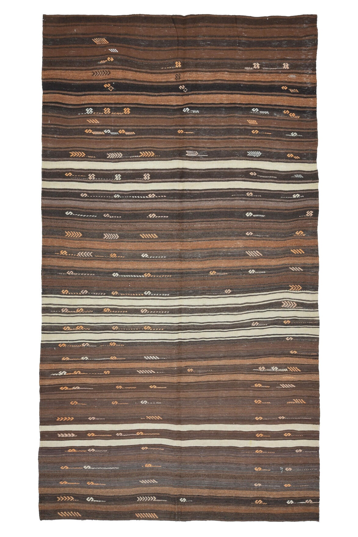 Turkish Vintage Kilim Area Rug