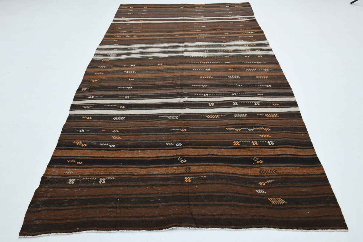 Turkish Vintage Kilim Area Rug