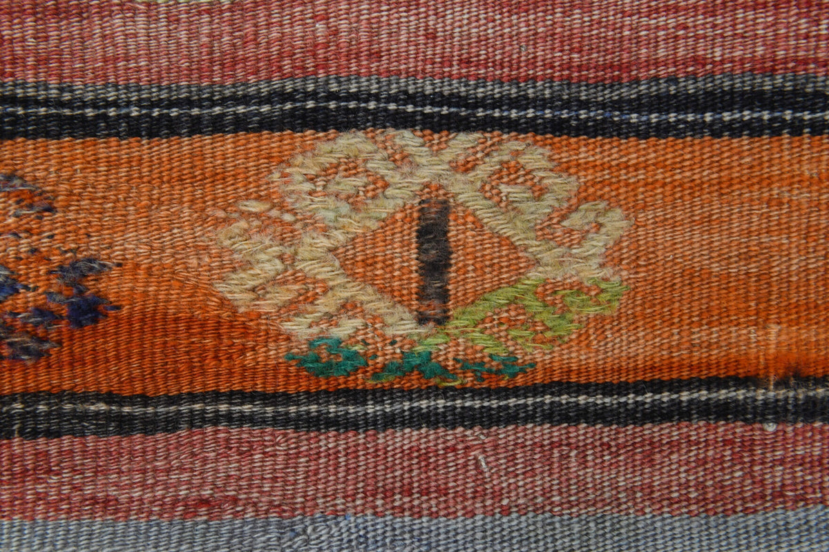 Turkish Vintage Kilim Runner Rug