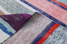 Handwoven flatweave wool kilim from Anatolia, Turkey – Turkish Vintage Area Kilim Rug 6'3" x 9'9"
