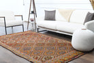 Turkish Vintage Area Kilim Rug