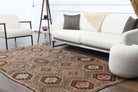 Turkish Vintage Area Kilim Rug