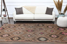 Turkish Vintage Area Kilim Rug