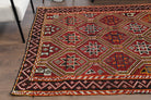 One-of-a-kind 1960s Anatolian vintage kilim rug in wool, 5'2" x 10'4"
