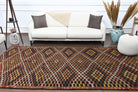Turkish Vintage Area Kilim Rug