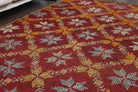 Turkish Vintage Area Kilim Rug