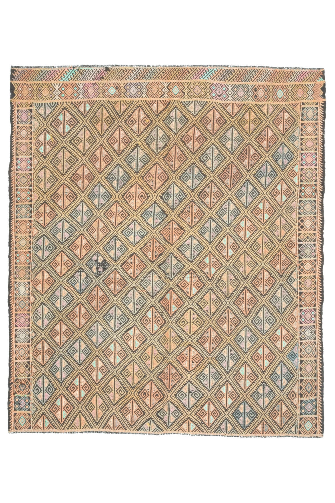 Greek Keys Kilim Carpet