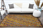 Turkish Vintage Area Kilim Rug