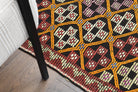 Turkish Vintage Area Kilim Rug