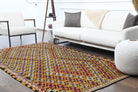 Turkish Vintage Area Kilim Rug