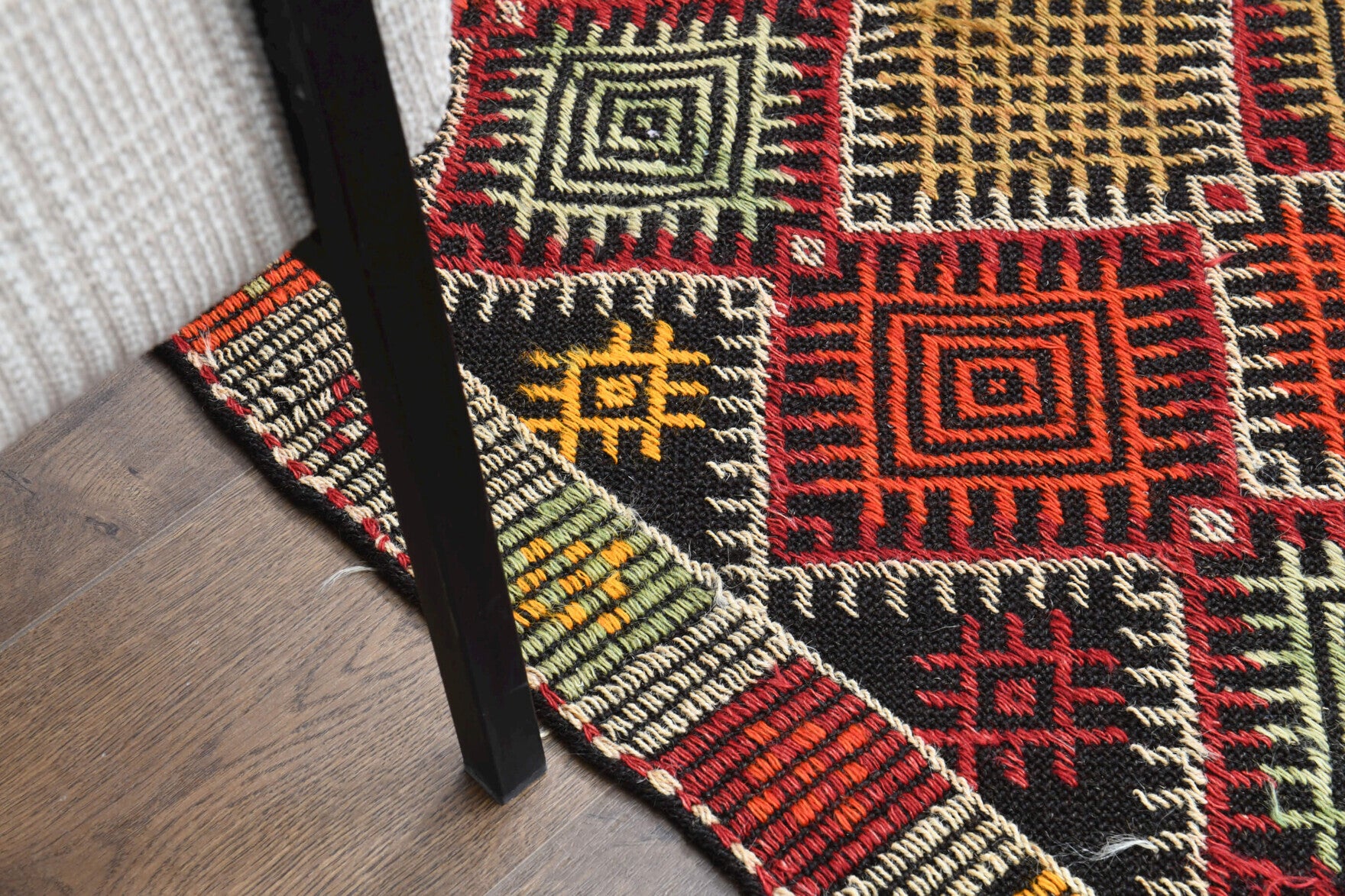 147x286 cm vintage Anatolian kilim rug – Meltemsel, flatweave, wool