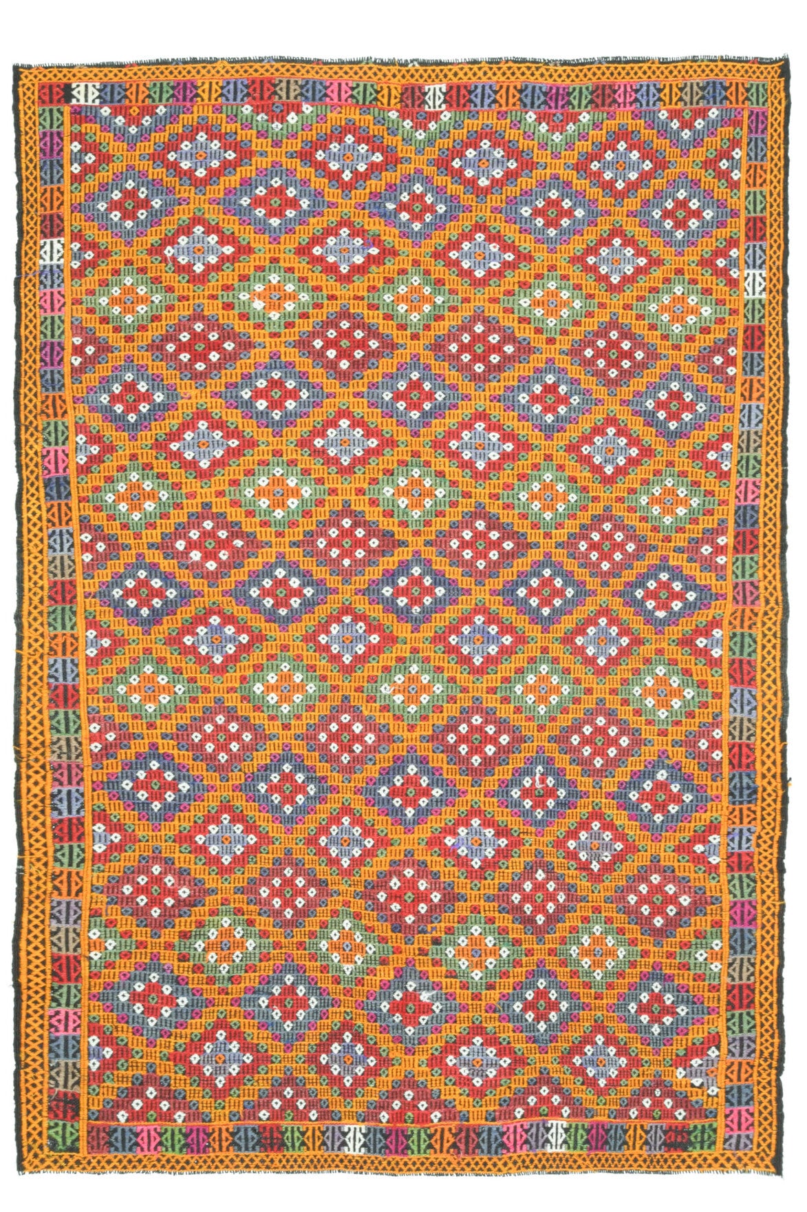 Turkish Vintage Area Rug