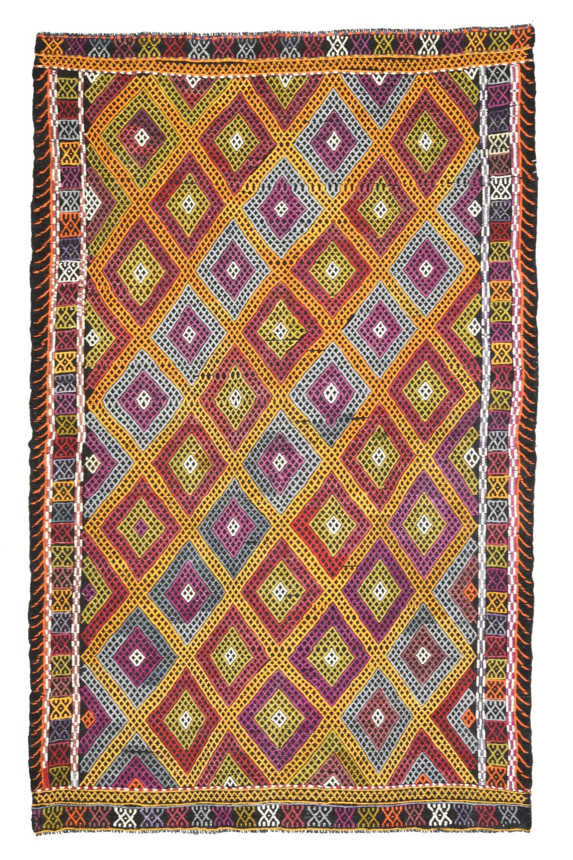 Turkish Vintage Area Rug