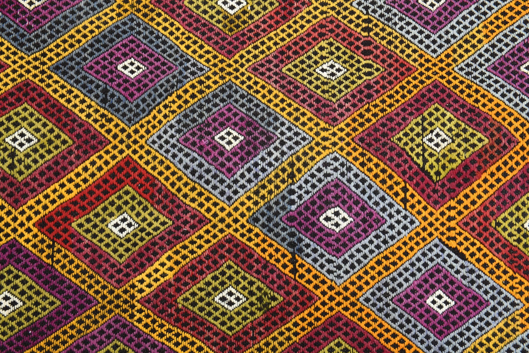 160x263 cm vintage Anatolian kilim rug – Sudenaz, flatweave, wool