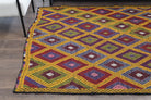 One-of-a-kind 1960s Anatolian vintage kilim rug in wool, 5'10" x 7'9"